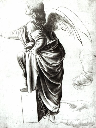Study of an Angel by Leonardo da Vinci